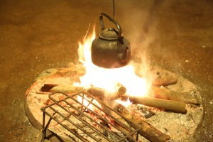 fuego dentro ruka mapuche