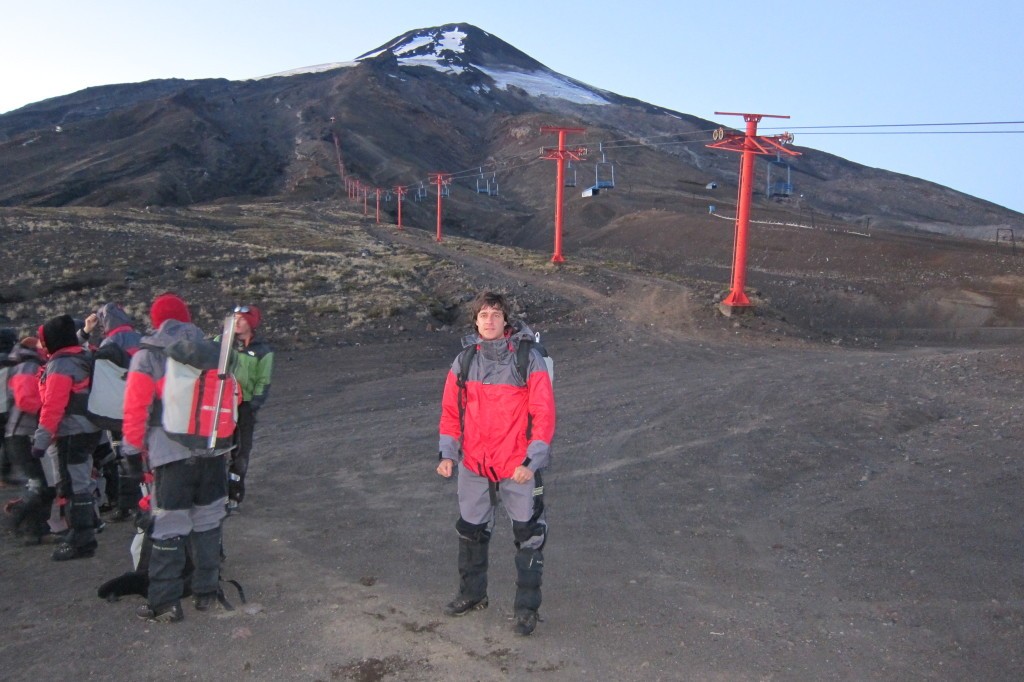 pucon volcan villarica chile equipos
