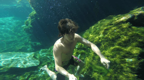 cenote cristalino playa del carmen