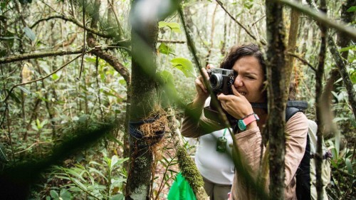 Arianna ARTEAGA EN EL paRQUE aRVI 